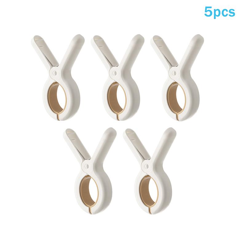 Heavy Duty Windproof Blanket Clips - No-Scratch Large Laundry Clamps for Quilts, Sheets & Outdoor Drying (5/10Pcs)