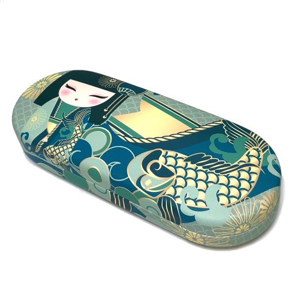 

Kimidoll Glasses Case Glasses Holder Cleaning Cloth Kokeshi Doll [Kimmidoll] (YOSHIKO)
