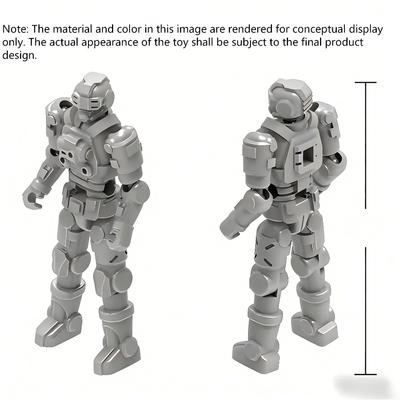 Sheik Festland 3MIN PROJEKT Schnelle Montage 1/60 Maßstab Roboter Modellbausätze Kooperatives Kampfteam 6 Stück/Karton Hobby Sammler DIY Geschenk