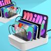 Desktop-Wall Home Fast-Charging Dock Station Charger Base for PC Tablet-Smartphone QC3.0-PD 5 Usb Multiport Hub-Splitter