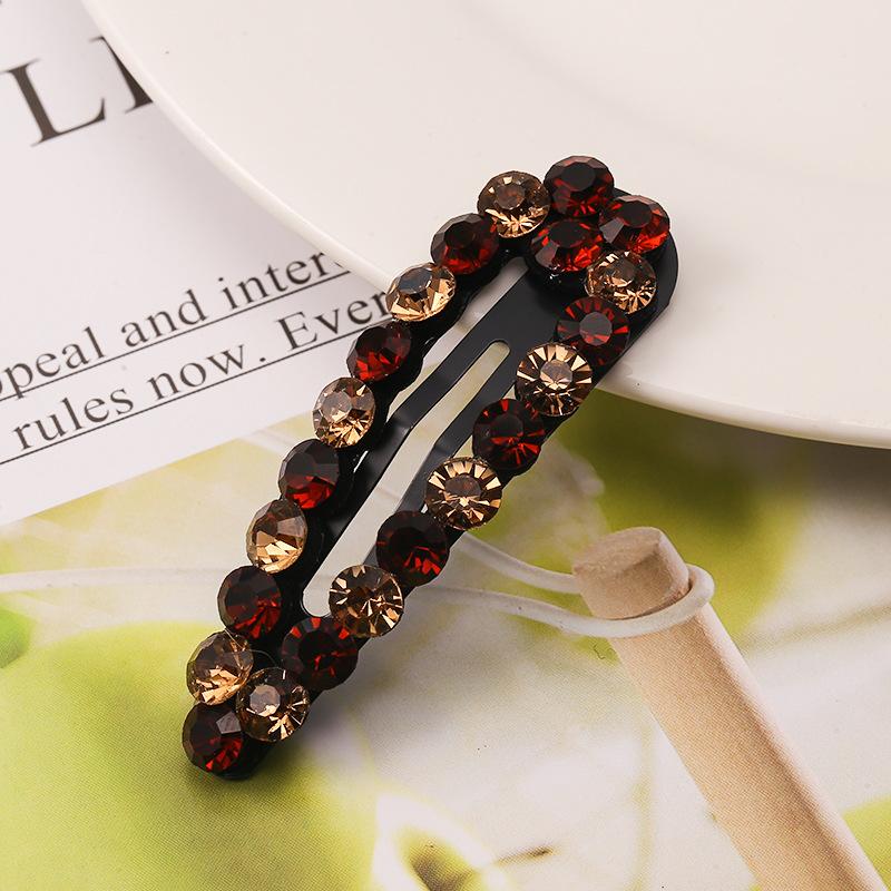 New Shiny Rhinestone BB Clip Fashion Hairpins Women Girls Hair Clips Pin Barrettes Accessories Hairgrip Hairclip Headdress