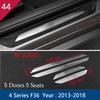 For BMW 3 4 Series 3GT F30 F32 F34 Car Styling Interior Gearshift AC CD Button Panel Door Armrest Decoration Cover Trim Sticker MQHWD1