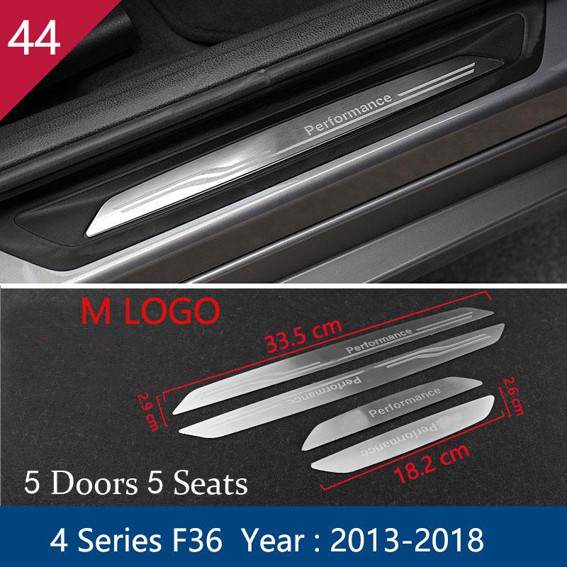 For BMW 3 4 Series 3GT F30 F32 F34 Car Styling Interior Gearshift AC CD Button Panel Door Armrest Decoration Cover Trim Sticker MQHWD1