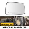 Exterior Mirror Glass Heated Power Passenger Side RH for Dodge Ram 1500 2500
