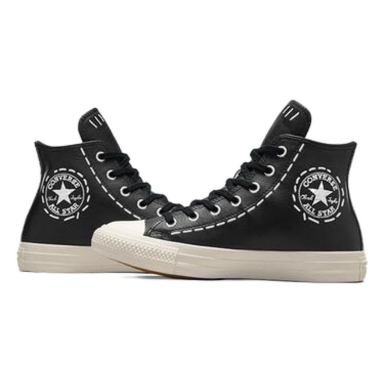Converse  Chuck Taylor All Star High Bold Stitch - Black Women Sneakers Egret A07954C
