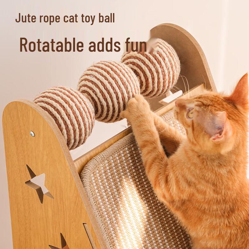 Durable Cat Scratcher & Lounge Bed