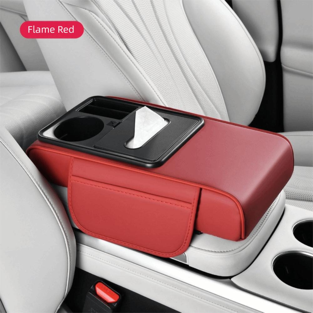 Elbow Support Armrest Heightening Pad Tissue Box Car Center Console Mat Trucks
