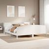 VidaXL Bunk Bed Without Mattress White 200x200 Cm Solid Pine Wood 3323054