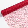 Jacquard Net Mesh Flower Bouquet Wrapping Paper - Elegant Openwork Design for Gift Wrapping and Floral Arrangements