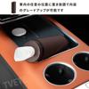 TVETE Car Tissue Cylindrical Tissue PU Waterproof Tissue with Escape Hammer Easy Tissue Car Interior Tissue Home Car Universal Car Accessory Case,