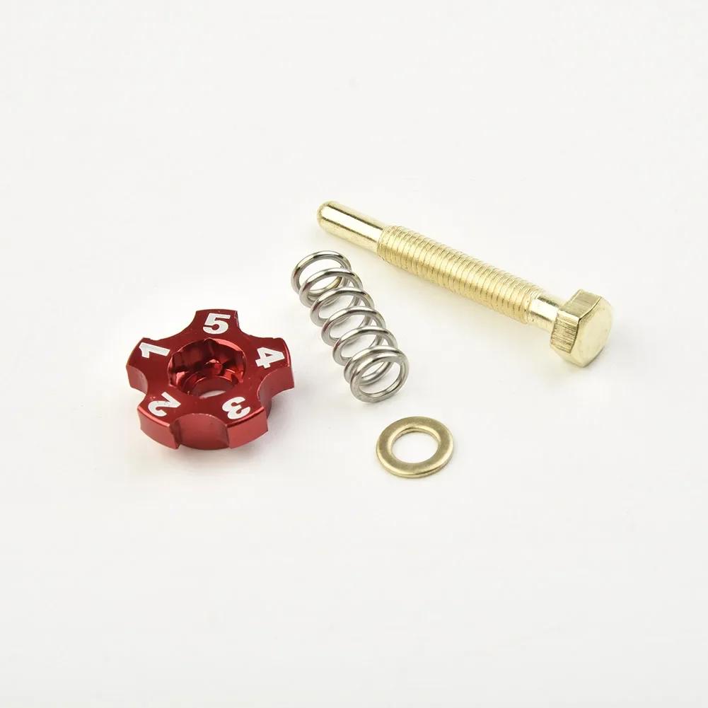 Motorcycle Carburetor Air Fuel Mixture-Idle Speed Adjuster Screw Fits For Keihin-PWK 21 24 26 28 30 32 34mm O-ring Spring