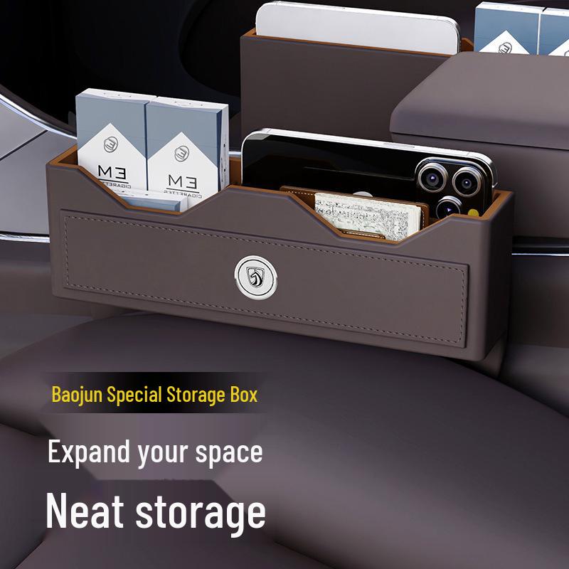 Car Seat Gap Filler Storage Box for Baojun 730, 560, 510, 310W, 630