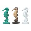 Seahorse Figurine Home Gift Art Modern Gift Collection Craft 6.7inch Figurine Sea Horse Statue Ocean Sculpture Seahorse Ornament