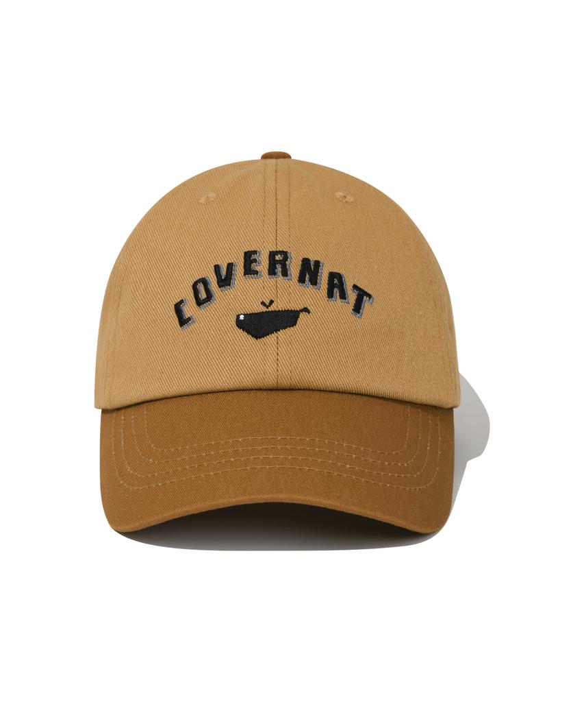 COVERNAT Paper Whale Ball Cap Beige