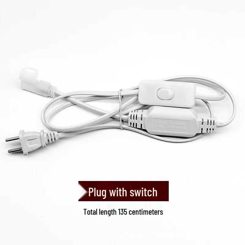 220V Outdoor Waterproof LED Strip Light, COB Linear Soft Light for Living Room Ceiling, High Brightness Ambient Lighting