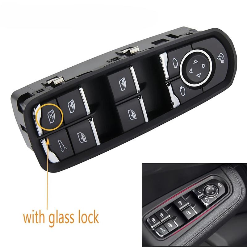 For Porsche Panamera Cayenne Macan 2010-2016 Front Left LHD Electric Master Window Switch Lifter Control Button Car Accessories