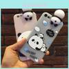 Leuke 3D Cartoon Dieren Tpu Siliconen Telefoonhoes Cover Voor Iphonex 6s 7 Plus 8