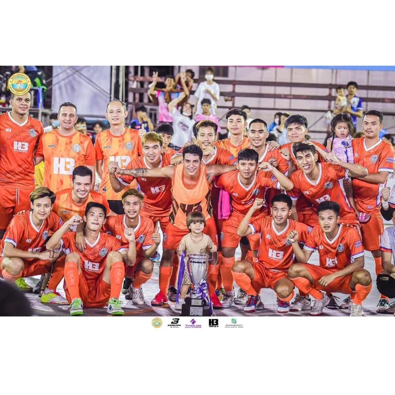 Thailand Futsal League Football SOCCER Club Tha Kham FC United TEAM JERSEY SHIRT Print Round Neck Unisex Men Women Quick Dry Short Sleeve Uniform
