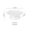 Elegant Nordic Ceramic High-Footed Dessert Plate