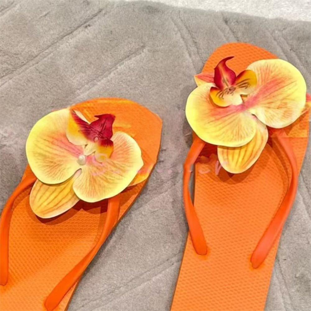 1 Ζευγάρι Προσομοίωση Πολύχρωμα Ταϊλανδέζικο Νεραϊδικό Λουλούδι Πόρπες Παπουτσιών Προσωποποιημένο Σχέδιο Πορσελάνη Προσομοίωση Πόρπες Διακόσμηση