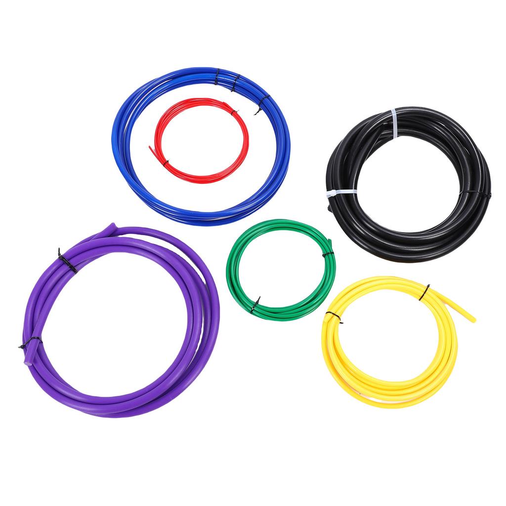 6Pcs Conditioning Copper Tubing Pipe Extension 4m 1 4 1 2 3 8 5 8 3 4 7 8in Built In Copper Tube Bending Strip Air