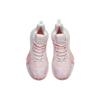 Anta Bubble Bomb Performance Basketball Shoes Women's Pink White Sneakers 122211603Q-4