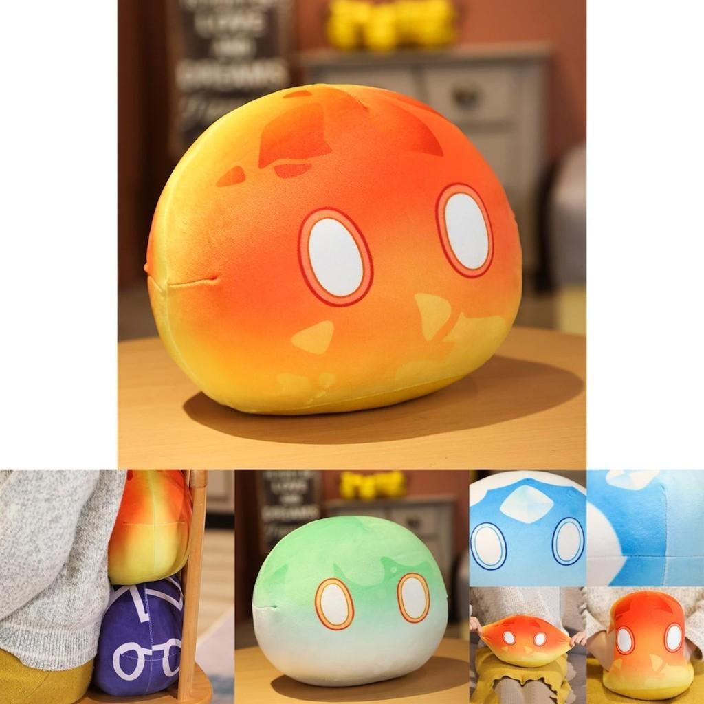 Genshin Impact Slime Theme Adorable Plush Dolls Perfect Kids Gift Cartoon Pillow