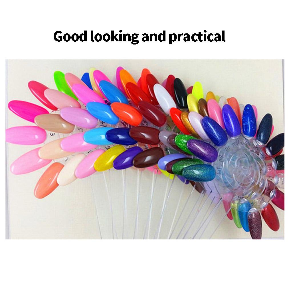 Display Card Art Acrylic Display Plate Palette Manicure Accessory