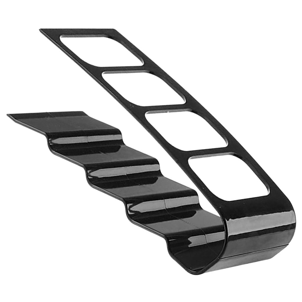 Remote Control Holder with 4 Compartments Plastic Easily Accessible TV Remote Caddy for Media