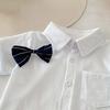 Triangle Bodysuit Baby Onesie Detachable Bow Tie Infant Jumpsuit Bodysuits Bodysuit  Children