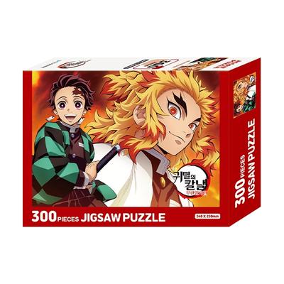 Demon Slayer the Movie Mugen Train Jigsaw Puzzle 300pcs Rengoku and Tanjiro