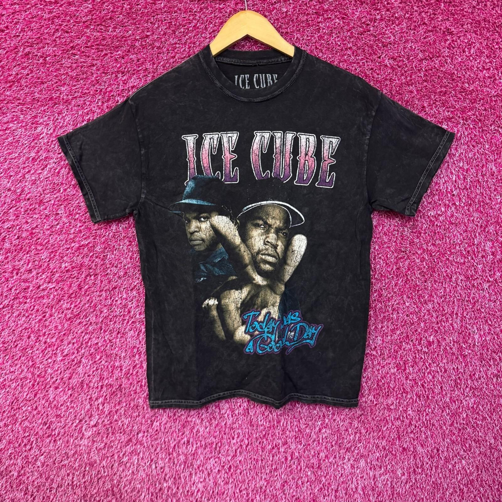 Ice Cube Today Was a Good Day West Coast Rap Acid Wash Tee M S