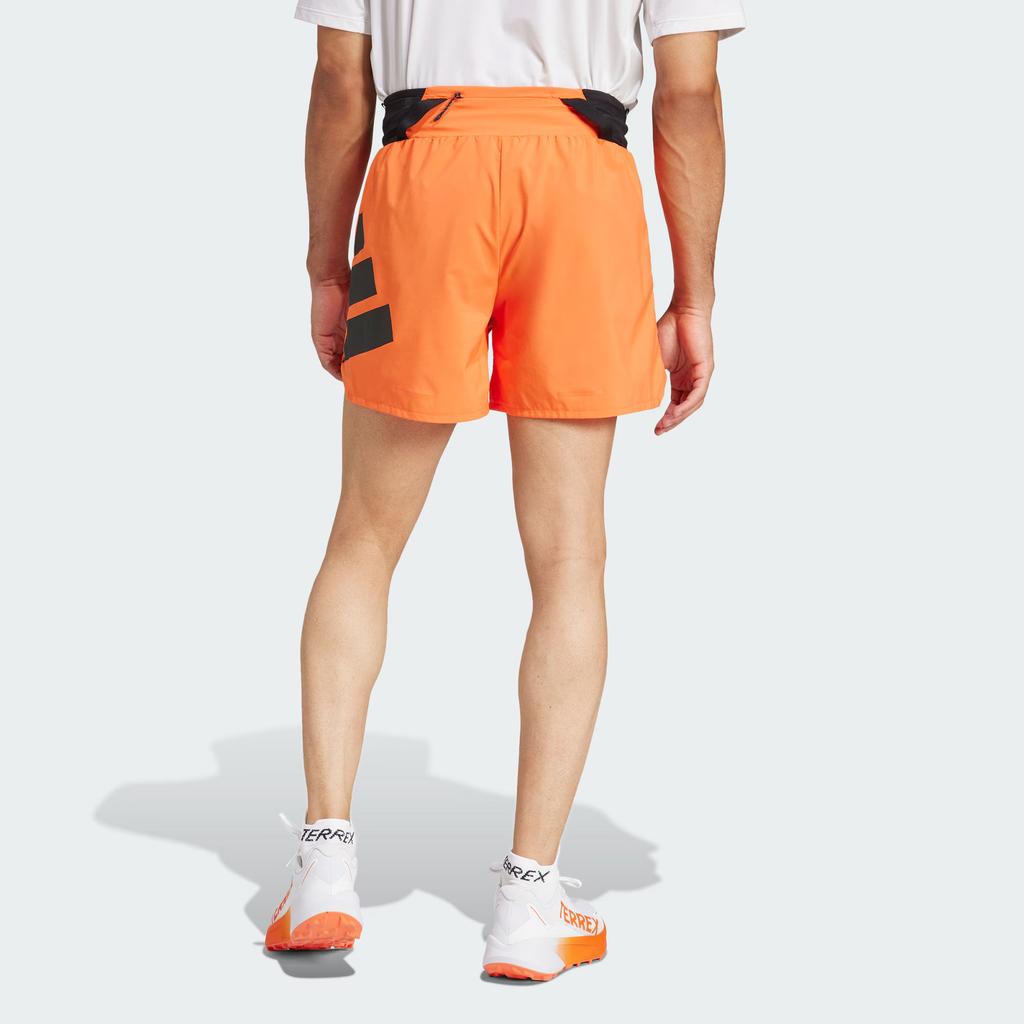 Adidas Terrex Xperior Shorts Outdoor Woven Trail Running Color Block Simple Sports Shorts Men Shorts Half-Impact-Orange JF1229
