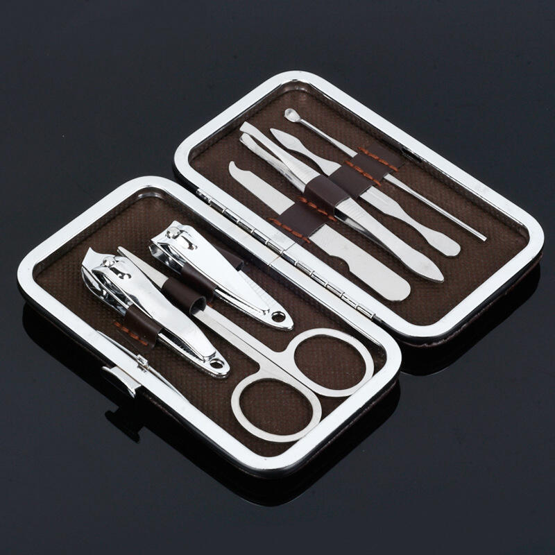 Portable Nail Clipper Set of 7 Nail Care Clippers