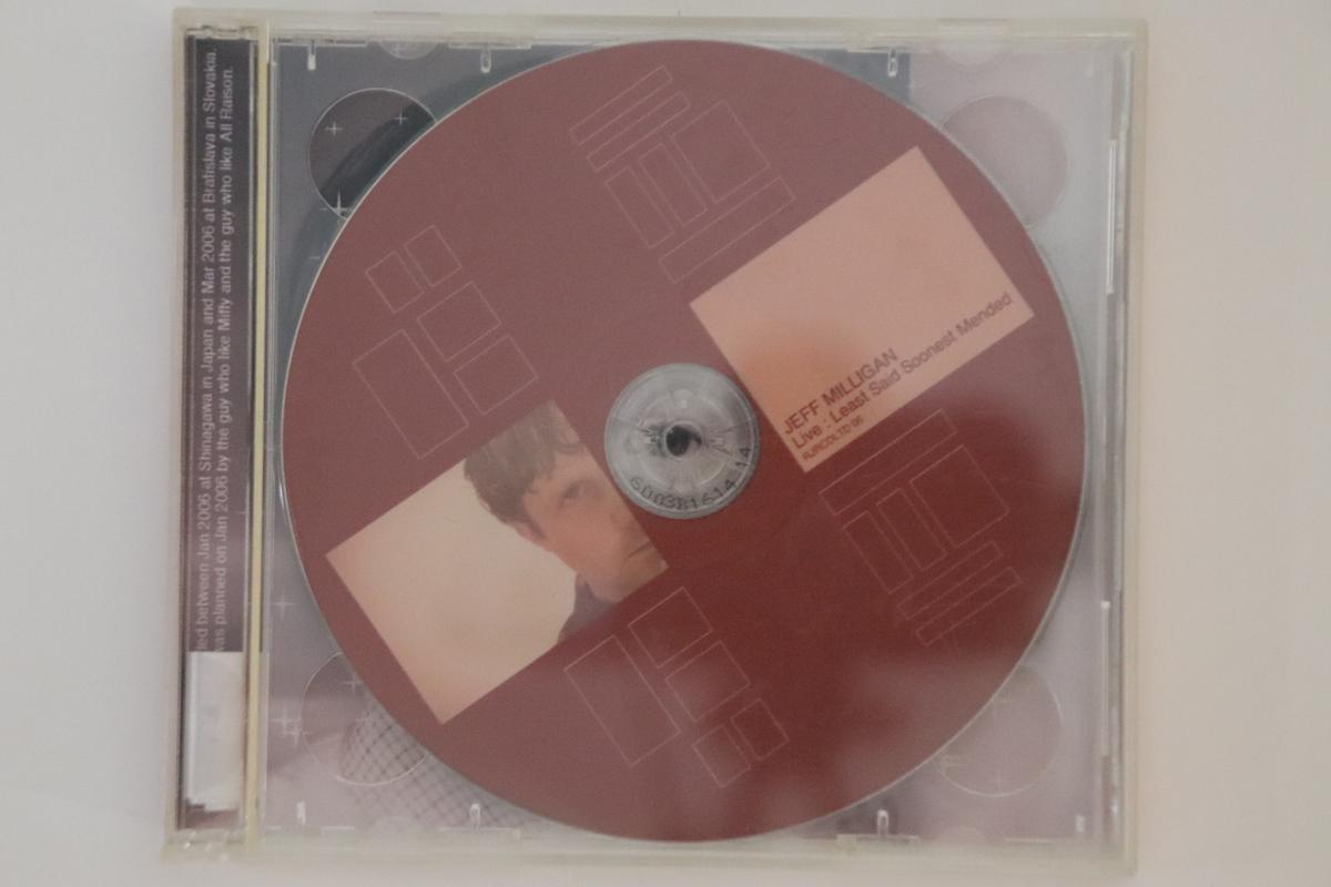 

Mix CD JEFF MILLIGAN - Least Said Soonest Mended RJRCDLTD06 REALJO[K]E 2006 Japan Dance & Electronica Used