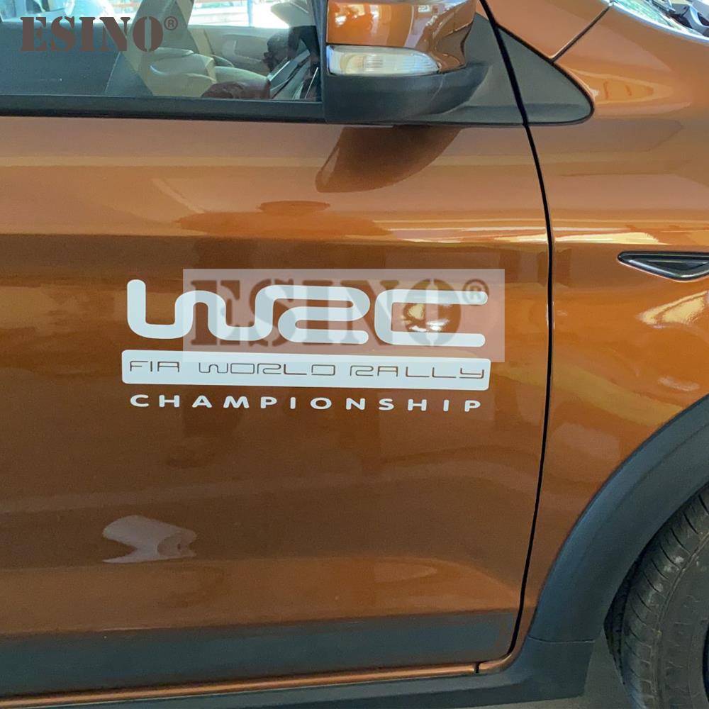 Car Styling Universal Creative Auto Decorative Decal WRC FIA World Rally Championship PVC 3D Carving Car Vinyl Car Body Sticker