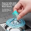 Disposable PVC Drain Hair Catcher Modern Shower Sink Strainer for Bathroom