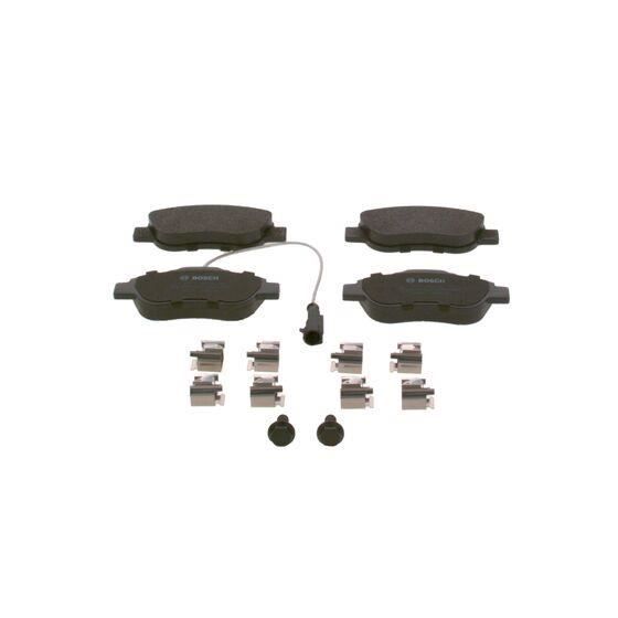 BOSCH Plaquette de frein 0986494114