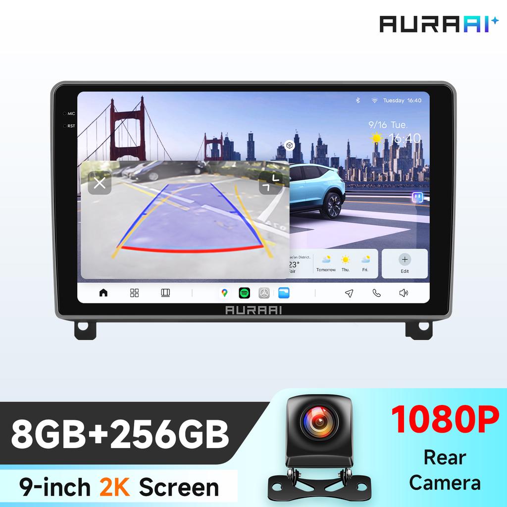 OSSURET 360Camera Carplay Android Car Radio For Peugeut 407 1 2004 - 2011 Car Infotainment Multimedia Player GPS Auto Stereo RDS Intelligent Screen