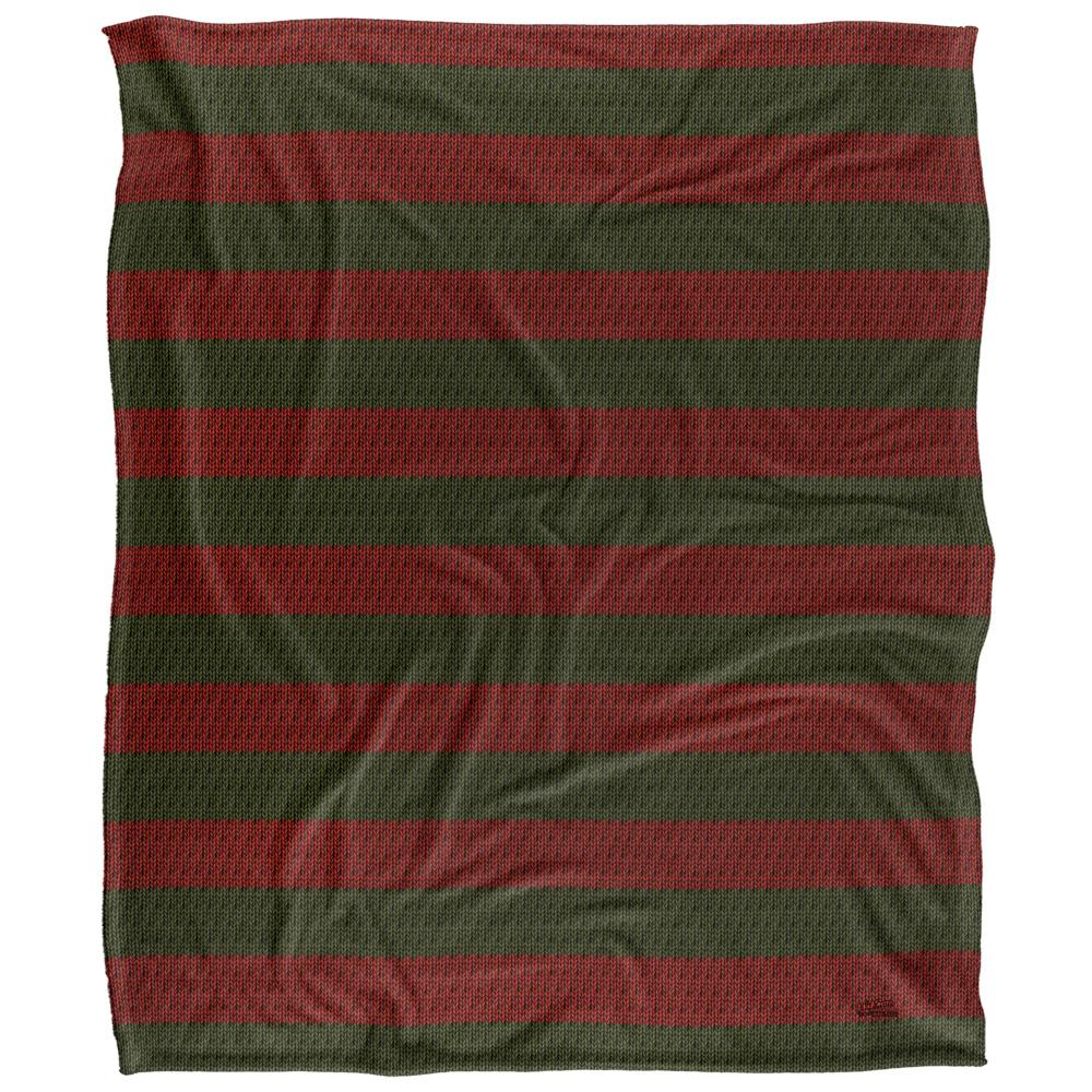 Nightmare On Elm Street Stripes Freddy Krueger Blanket