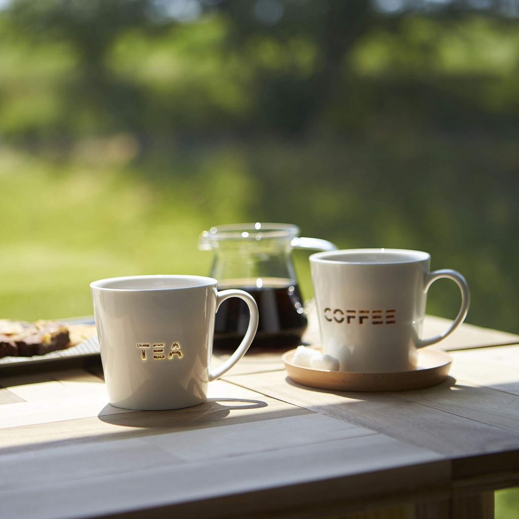 TAMAKI Sukasi Coffee Mug, Diameter 9cm x Height 8.5cm, 350ml, Microwave and Dishwasher Safe, T-907634