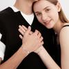 Stainless Steel Mobius Bracelet for Women Men,Minimalist NK Chain Couple Bracelets,Couple Jewelry Gift for Lover