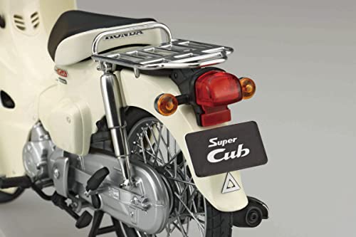 Fujimi Model 1/12 NEXT Serisi No. 9 Honda Super Cub 110 (Klasik Beyaz) 12NX-9