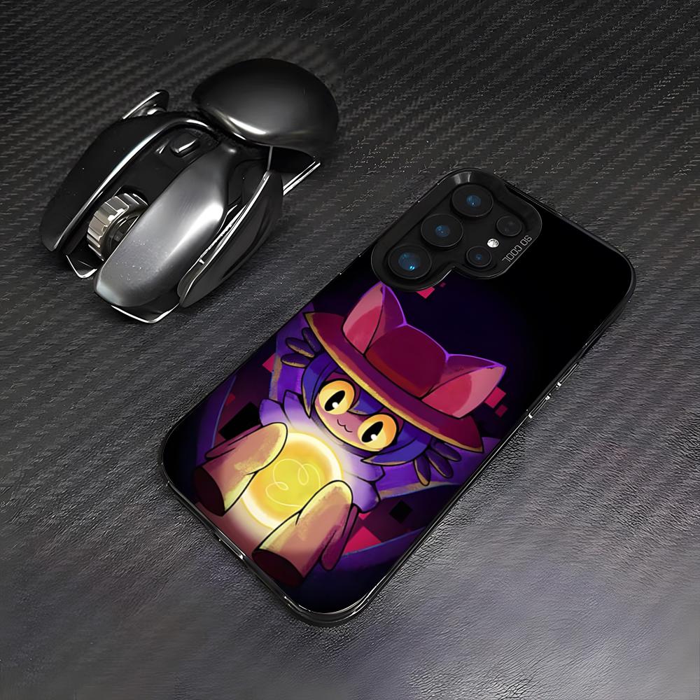 Game OneShot Niko Phone Case For Samsung A25 A16 A33 5G A54 A36 A35 A56 A52 A14 Shockproof Colorful Cover