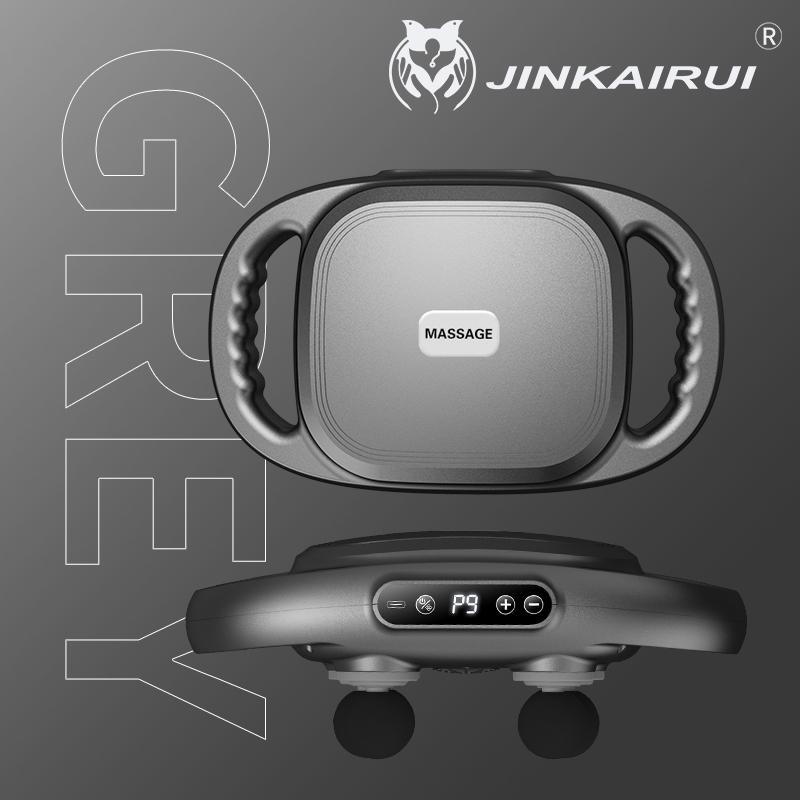 

Jinkairui 6 массажный пистолет для головы, ударный массаж глубоких тканей, высокочастотная вибрация, расслабляющий профессиональный массажер для тела, массажер для мышц