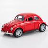 1:32 Retro Vintage Beetle Diecast Pull Back Car Model Toy For Children Gift Decor Cute Figurines Miniatures Decor