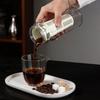 Tritan Kaltkaffeebereiter 600/800 ML Tee-Wasser-Trennbecher Kaltbrüh-Fruchttee-Kanne Büro