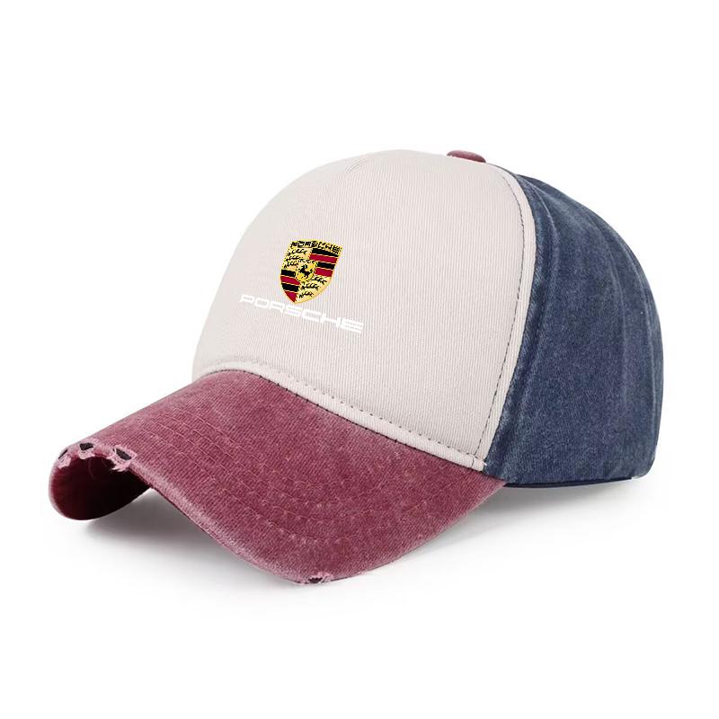 blbn4 Sunshade Fashion Solid Color Duck Tongue Caps Unisex Outdoor For Porsche 911 718 Panamera Macan Cayenne Boxster Cayman Accessory