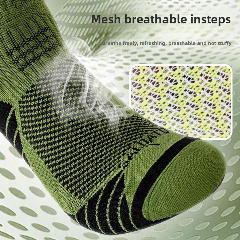 Męskie Wiosenno-Letnie Profesjonalne Sportowe Dezodoryzujące Skarpety do Koszykówki