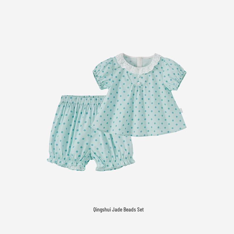 YEEHOO Girls' Pure Cotton Summer Short Set